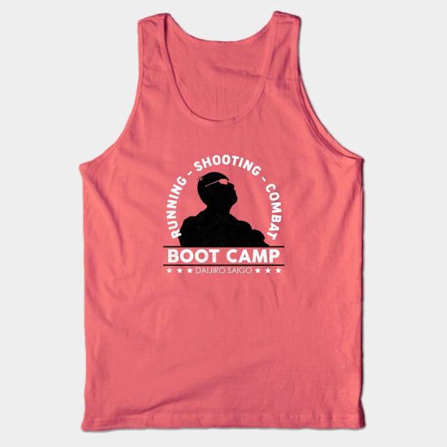 Saigo's Boot Camp Tank Top by YakuzaFan